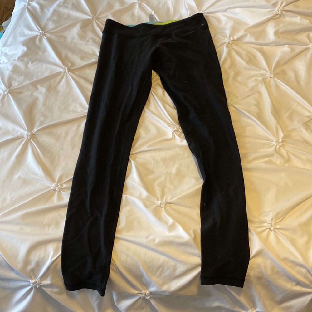 black ivivva reversible pants size 14